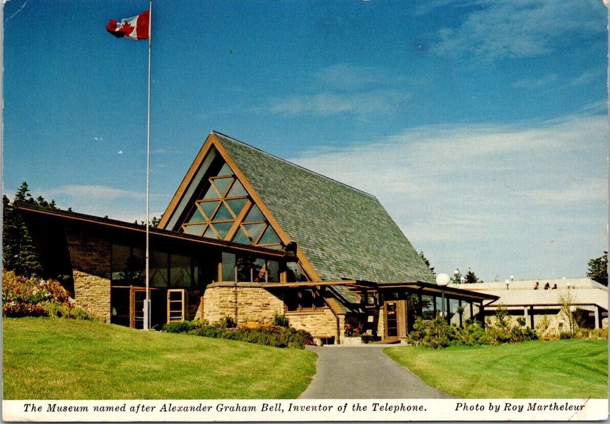 Vintage Postcard Panoramic View Of Alexander Graham Bell Museum Unposted