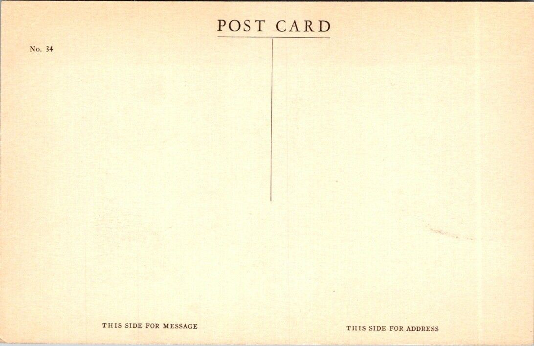 Vintage Postcard Bay Of New York By Bennett Museum Of New York City Unposted