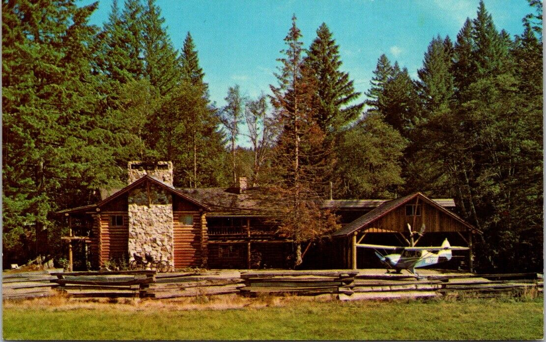 Vintage Postcard Flying M Ranch Yamhill Oregon United States Unposted