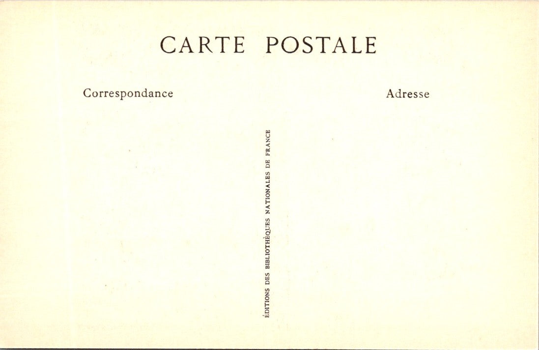 Vintage Postcard The Birth of The King Of Rome Tuileries Palace France Unposted