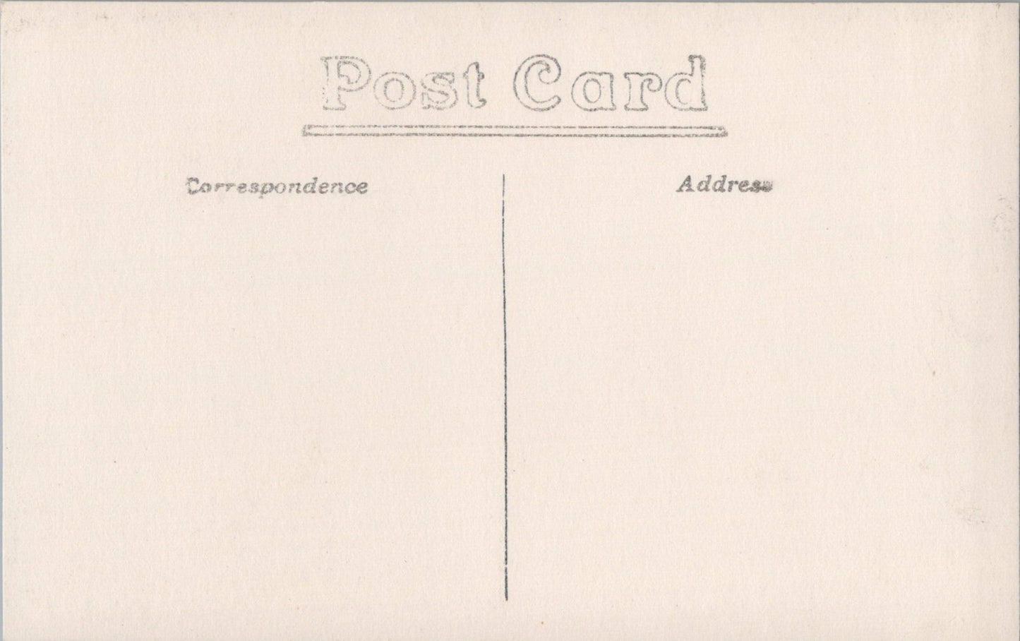 Vintage Postcard Interior Of The Church Of Society Unposted