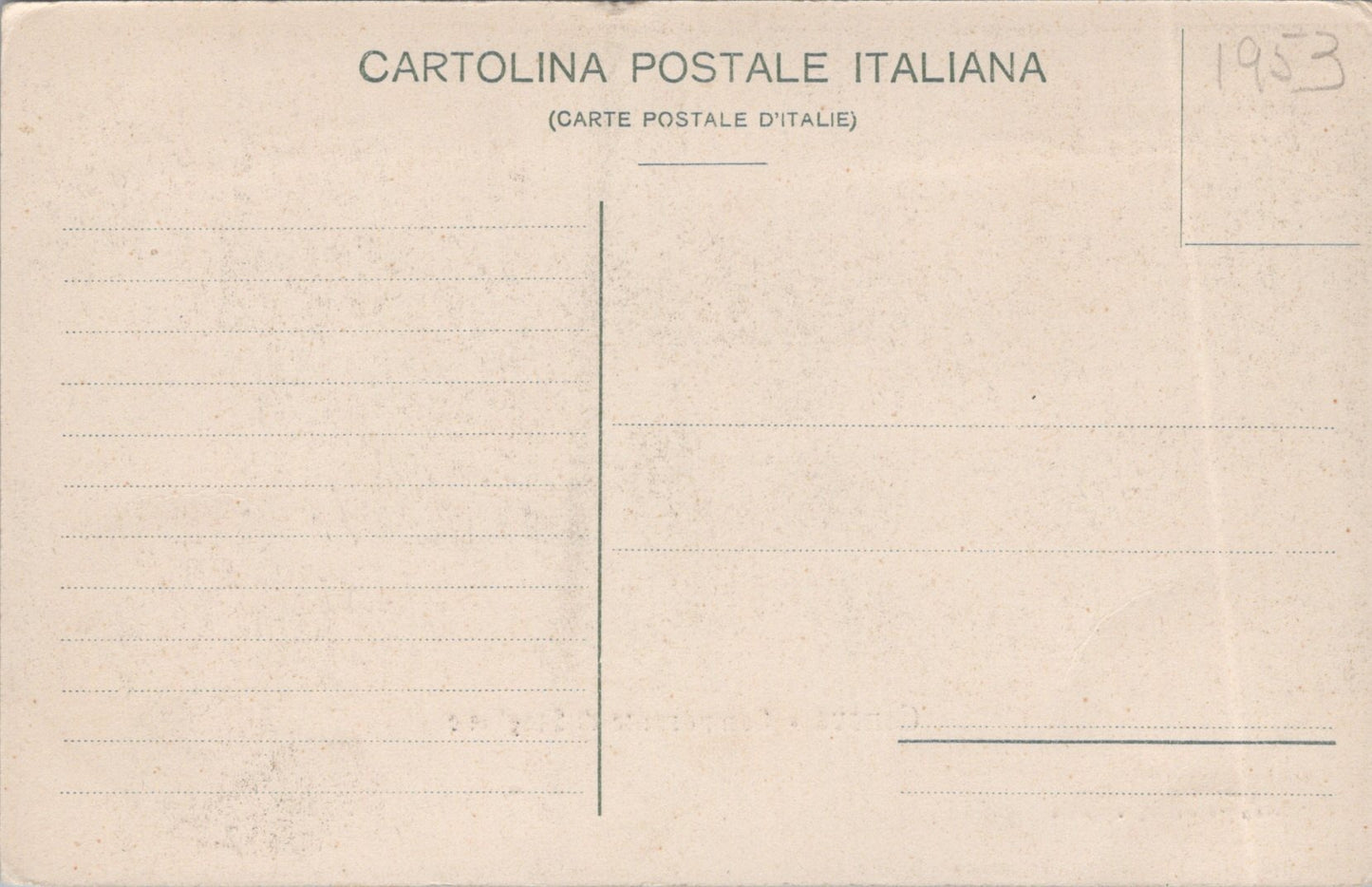 Vintage Postcard The Monumental Cemetery Of Staglieno Genoa Italy Unposted