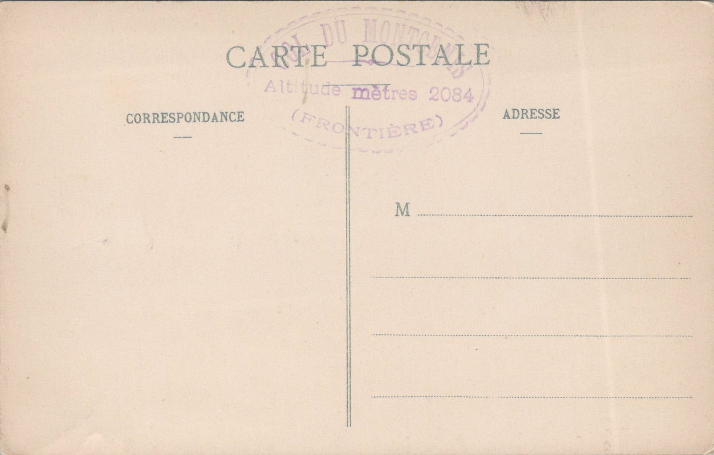 Vintage Postcard Route des Échelles Domessin Mont Cenis France Unposted