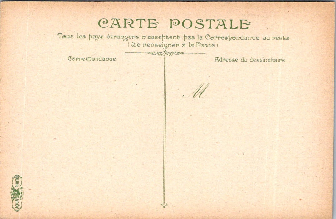 Vintage Postcard Eze Cap Railway French Riviera La Turbie France Unposted