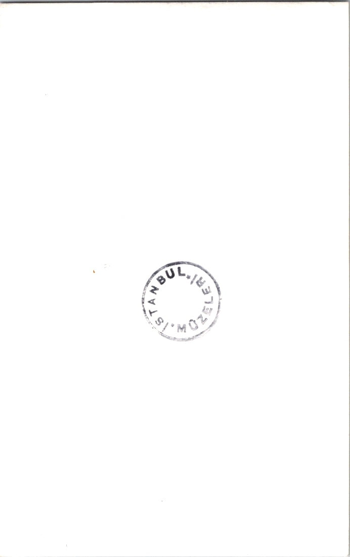 Vintage Postcard Inside View In Istanbul Museum Unposted