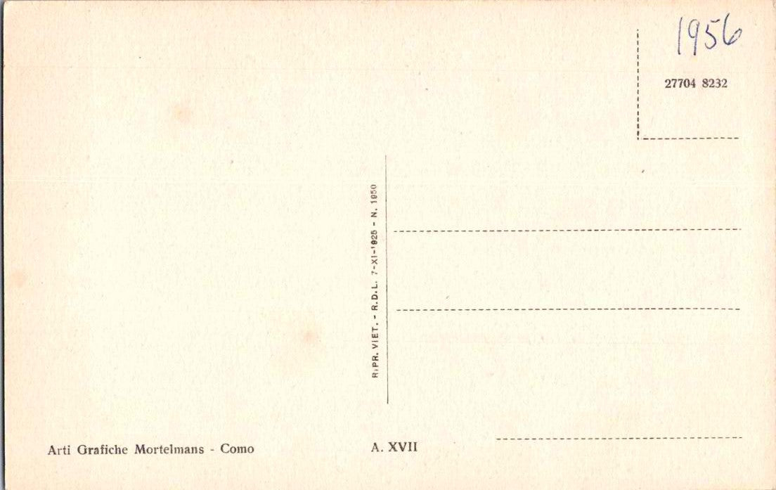 Vintage Postcard The Wooden Madonna Abbey of San Galgano Italy Unposted