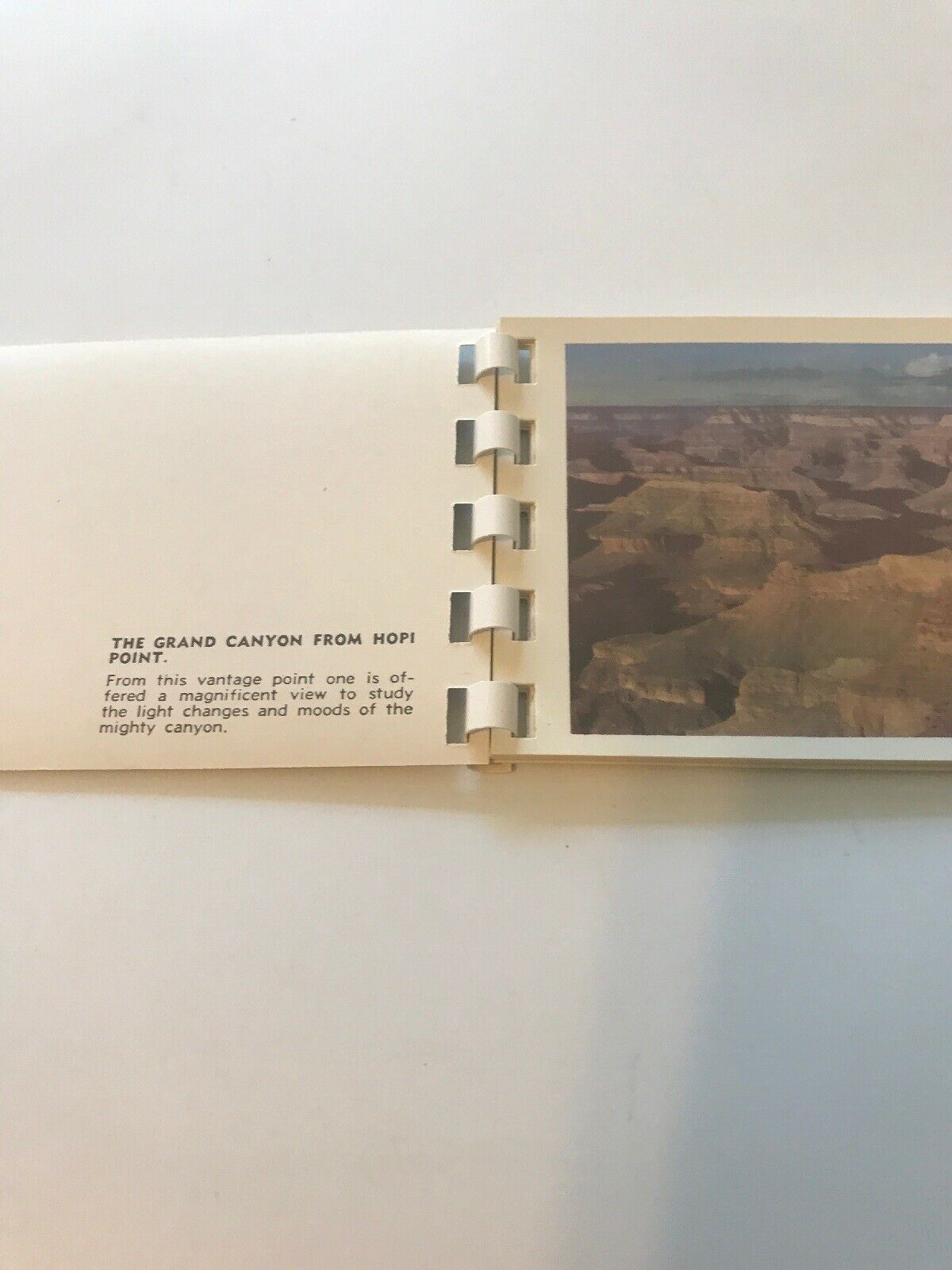 Postcard Booklet Book Grand Canyon AZ 10 Natural Color Views Kodachromes