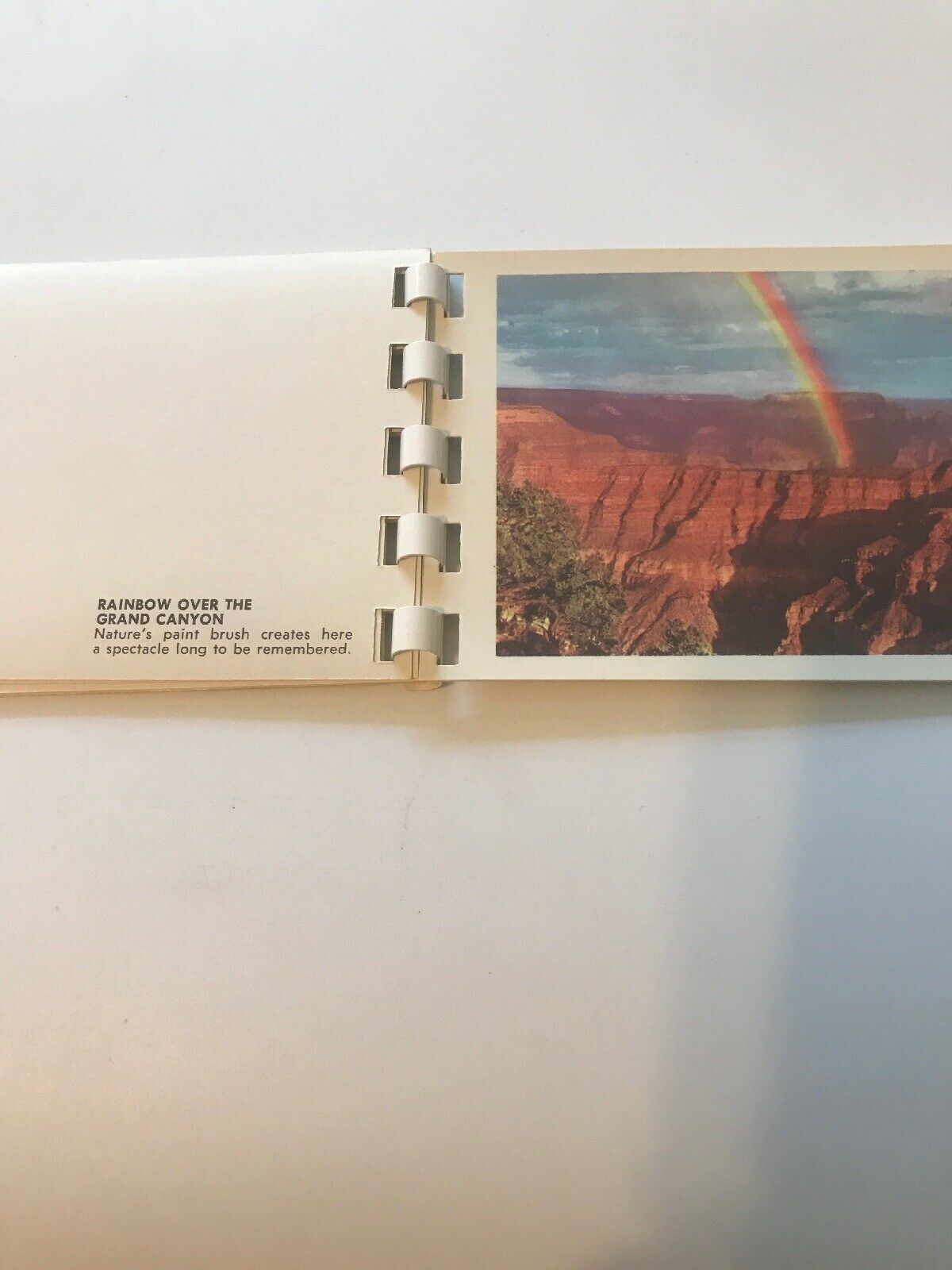 Postcard Booklet Book Grand Canyon AZ 10 Natural Color Views Kodachromes