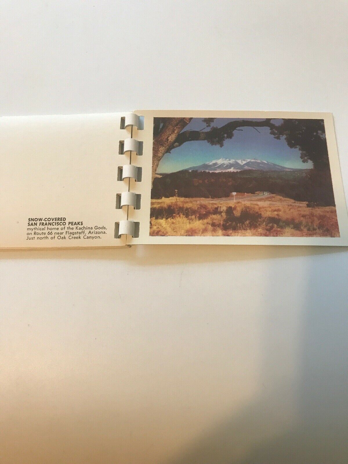 Postcard Booklet Book Oak Creek Canyon AZ 10 Natural Color Views Kodachromes ss