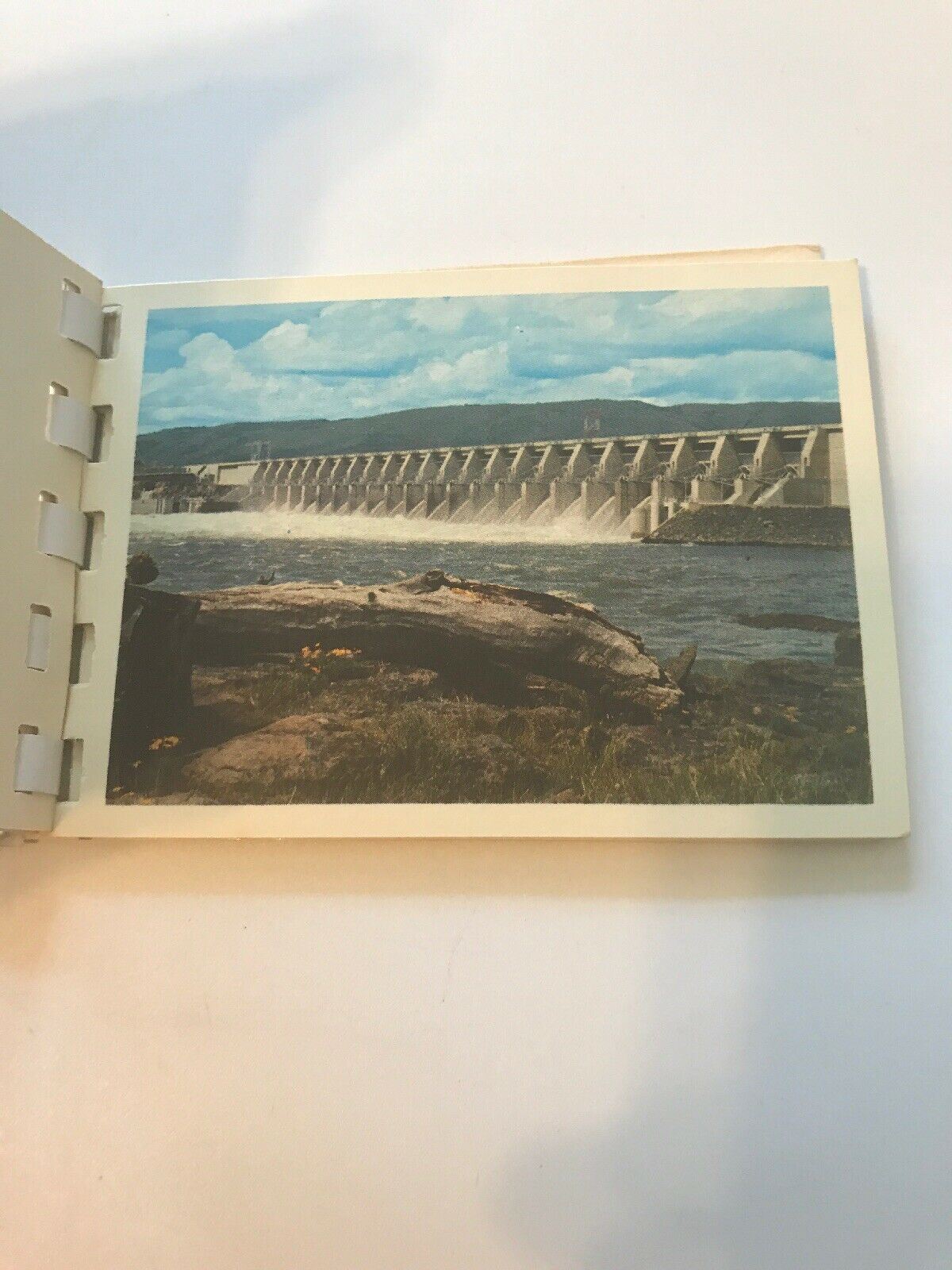 7 Mini Souvenir Postcard Photo Booklet Columbia River Country Full Color