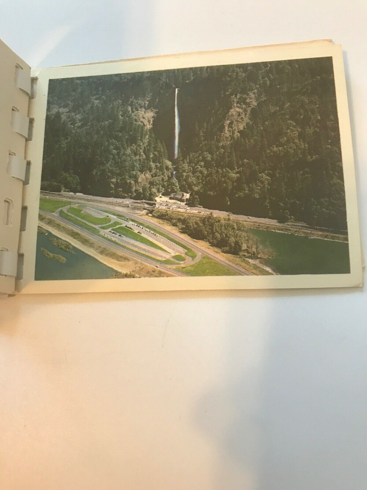 7 Mini Souvenir Postcard Photo Booklet Columbia River Country Full Color