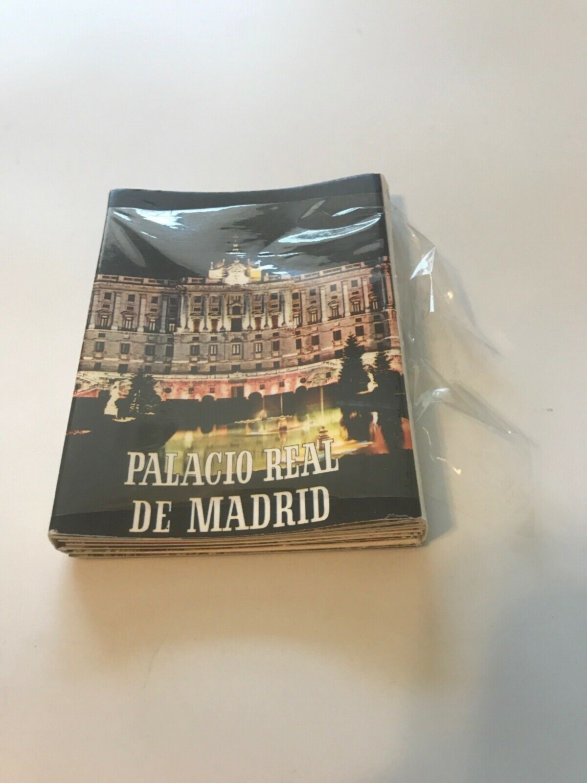 Postcard Madrid Palacio Real Booklet Photo Card Pictures Post Cards Sealed