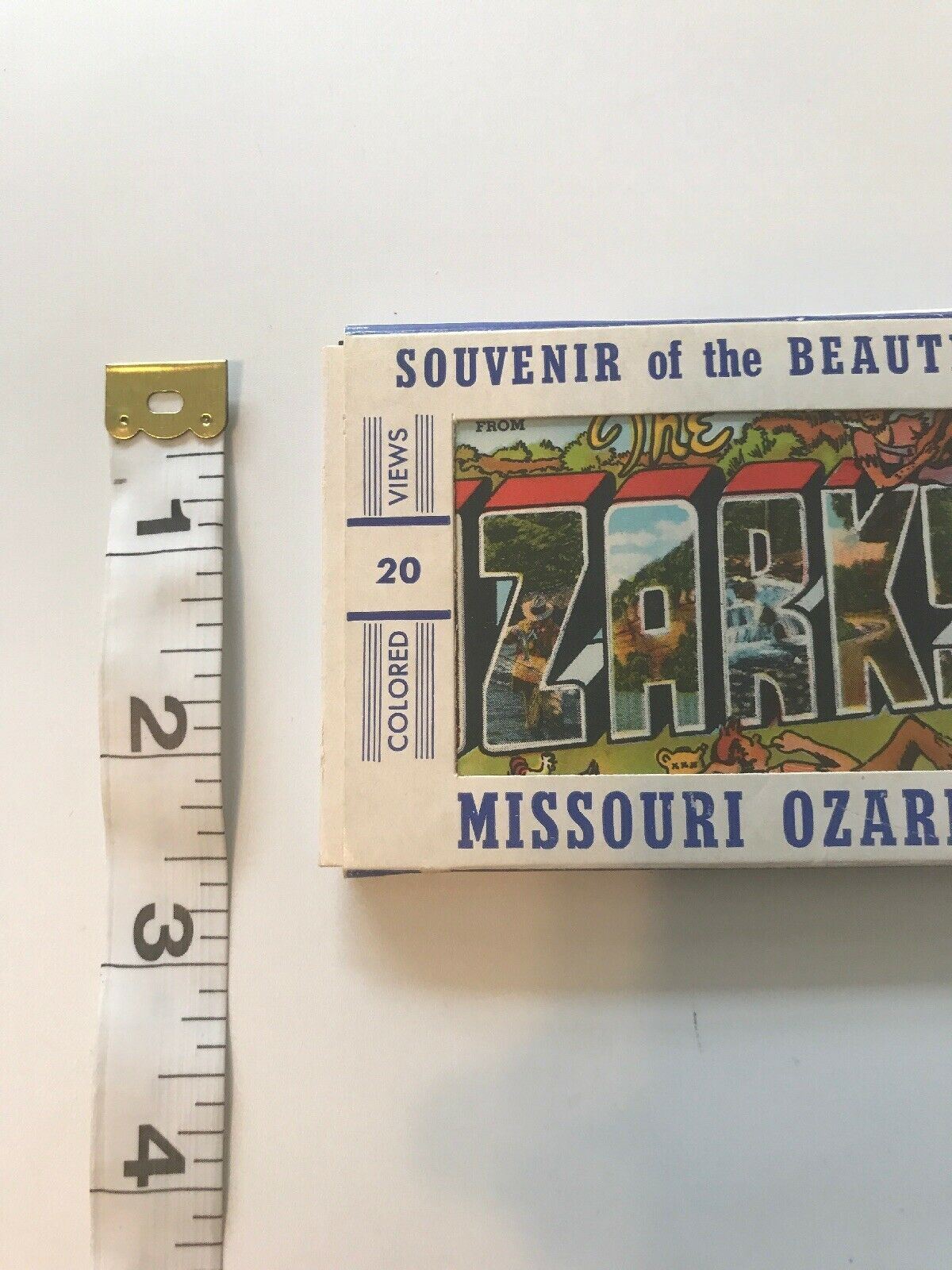 20 Mini Souvenir Postcards Views Photos Beautiful Missouri Ozarks ¢25