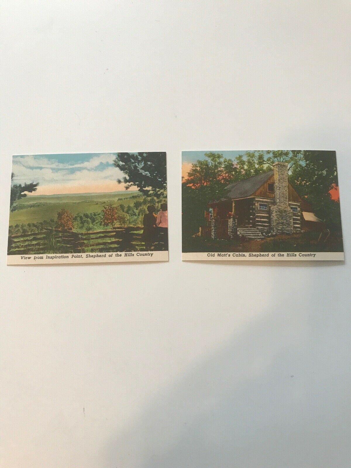 20 Mini Souvenir Postcards Views Photos Beautiful Missouri Ozarks ¢25