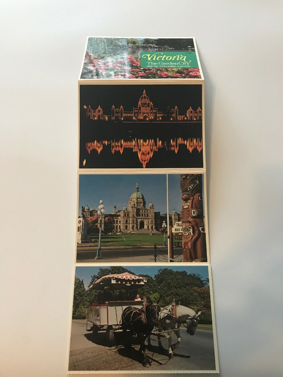 6 Vintage Victoria Gaden City British Columbia Canada Postcard Cards View Photos