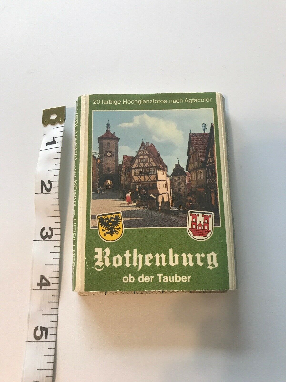 18 Mini Postcard Photos Rothenburg ob der Tauber Germany Picture Cards