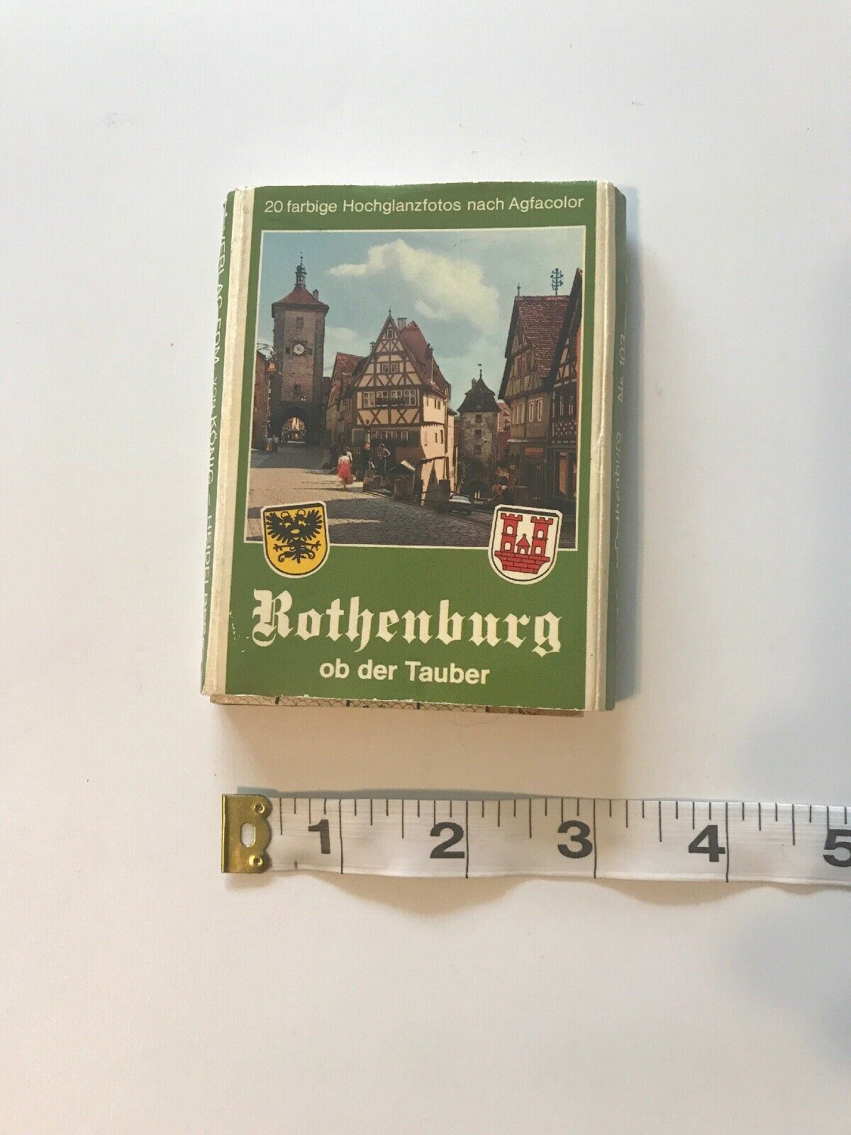 18 Mini Postcard Photos Rothenburg ob der Tauber Germany Picture Cards