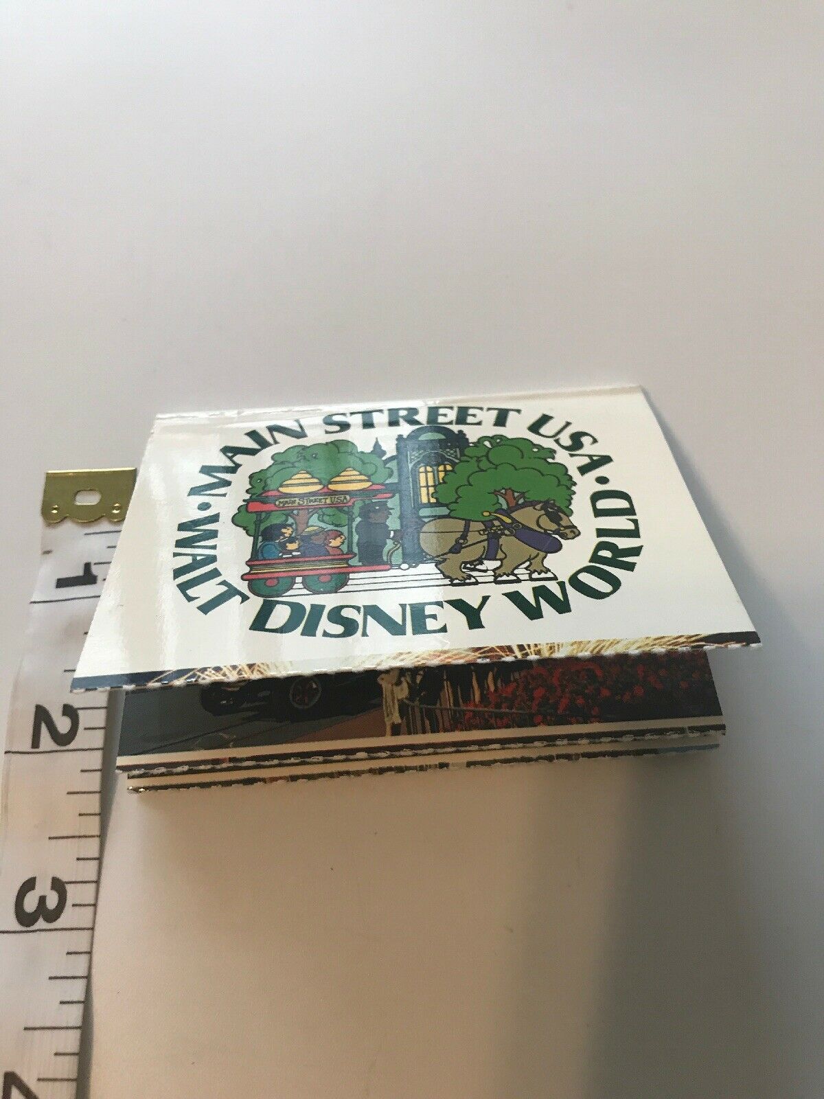 7 Mini Souvenir Postcard Walt Disney Productions World Main Street USA