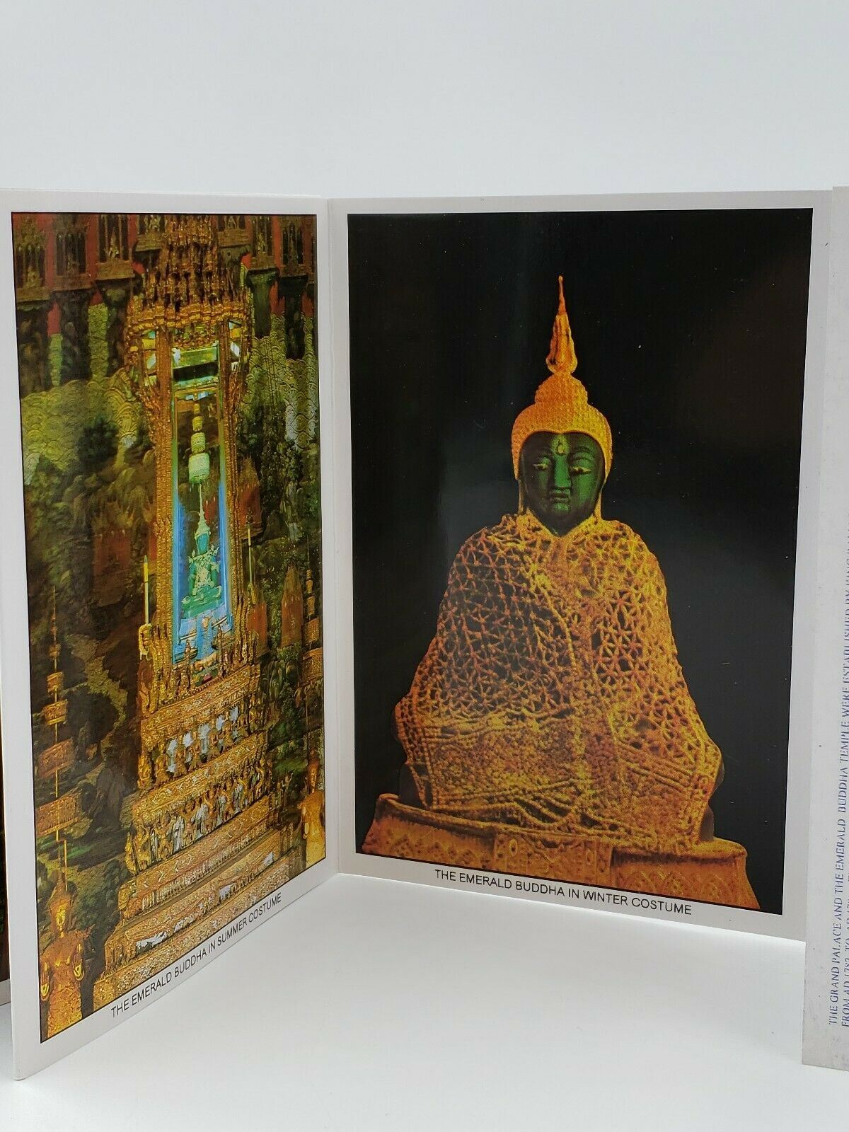 Postcard Post Card 11 Grand Palace Emerald Buddha Temple Bangkok Thailand