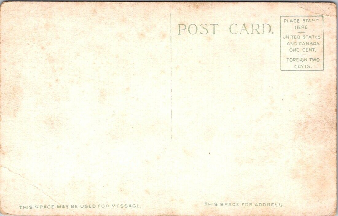 Postcard Post Card Unposted Camp Devens Ayer Mass Drafted Men Military WW1