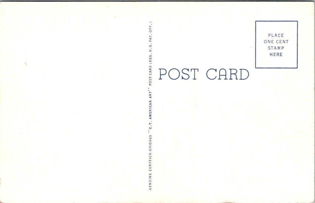 Postcard Divided Back Unposted Lake Claremore Ohio Oklahoma Okla