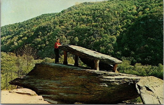 Postcard Jefferson's Rock Harper's Ferry National Monument Virginia Unposted