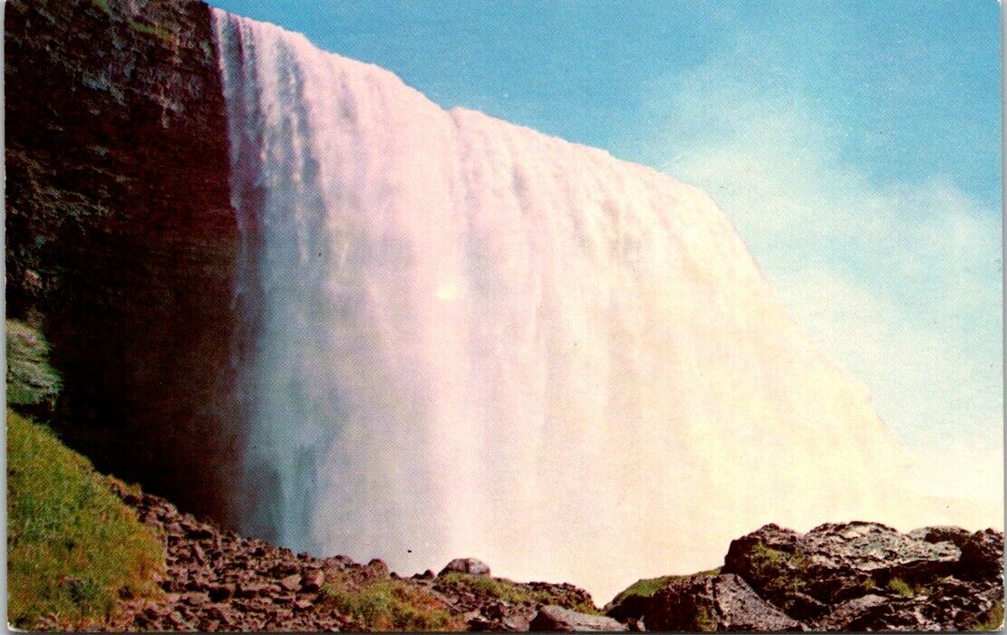 Postcard The Beautiful American Falls As Viewed From The Foot of The Falls USA