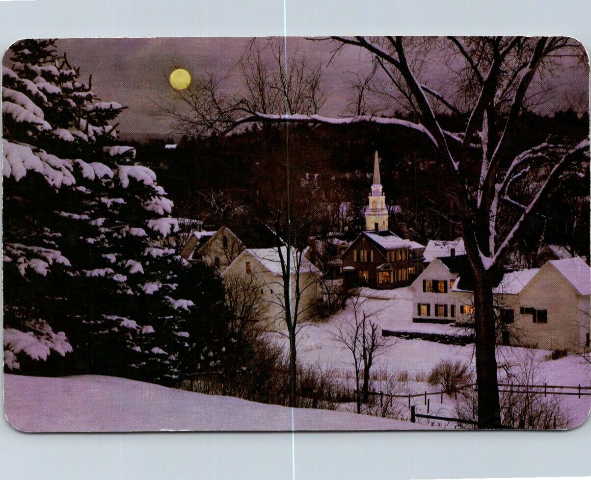 Vintage Postcard Merry Christmas Greetings 1984 US Postage 13 Cents Posted