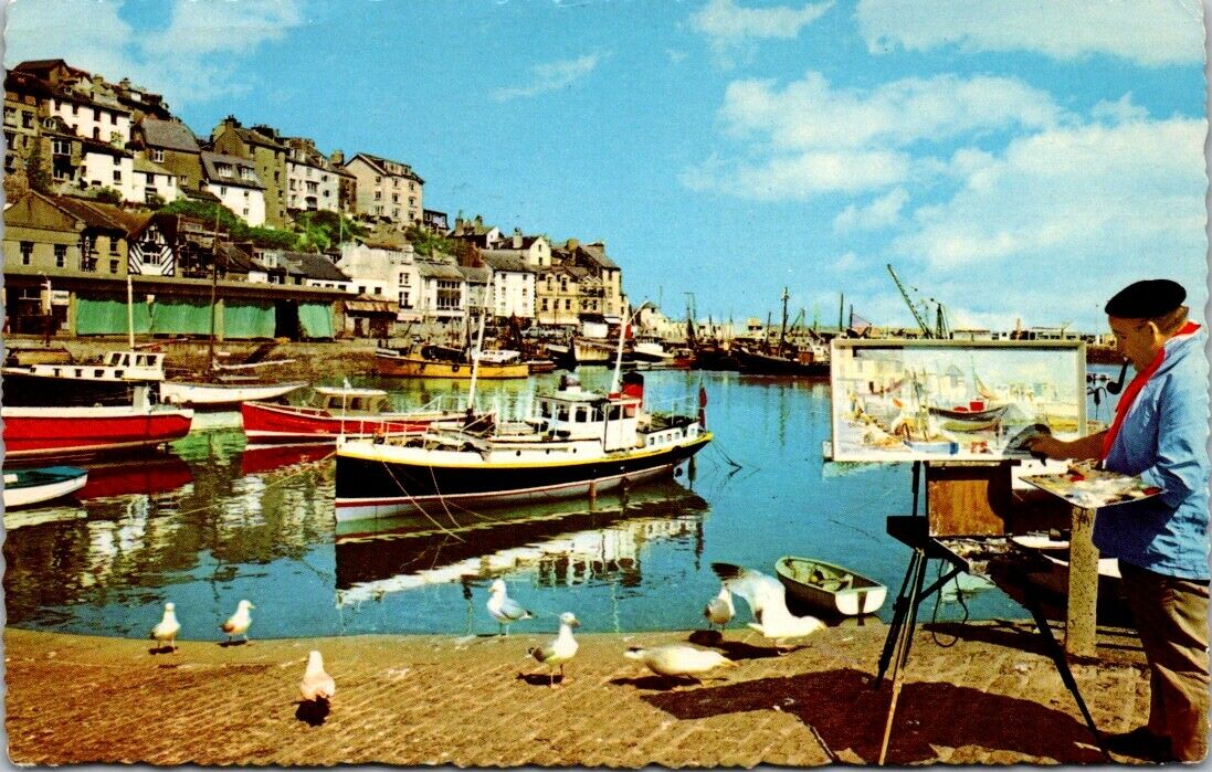 Vintage Postcard Mayflower 1970 Pymouth Devon England Posted