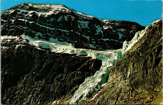 Vintage Postcard Angel Glacier Ice Fall North Face Mt. Edith Cavell Jasper Park