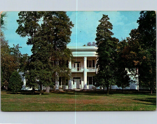 Vintage Postcard The Hermitage Built 1819 Near Nashville Tennessee Unposted