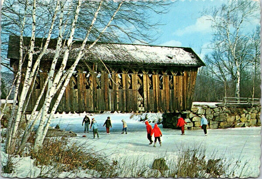 Postcard Vintage Snow US Postage 15 Cents Red Bluff California