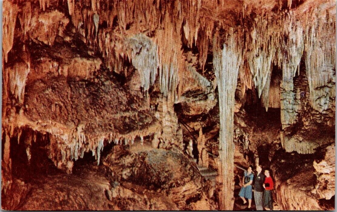 Vintage Postcard Swiss Cottage Way The Beautiful Caverns Of Luray Virginia