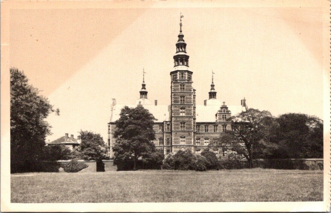 Vintage Postcard Rosenborg Renaissance Castle Copenhagen Denmark Unposted