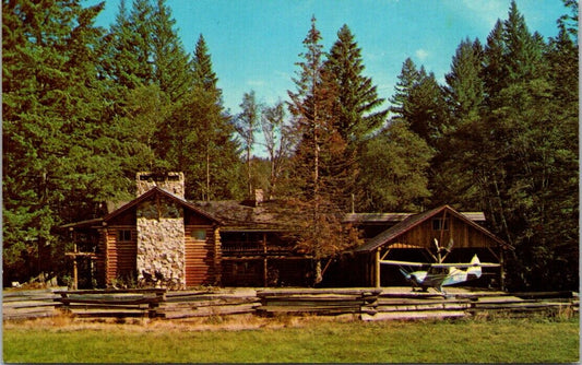 Vintage Postcard Flying M Ranch Yamhill Oregon United States Unposted