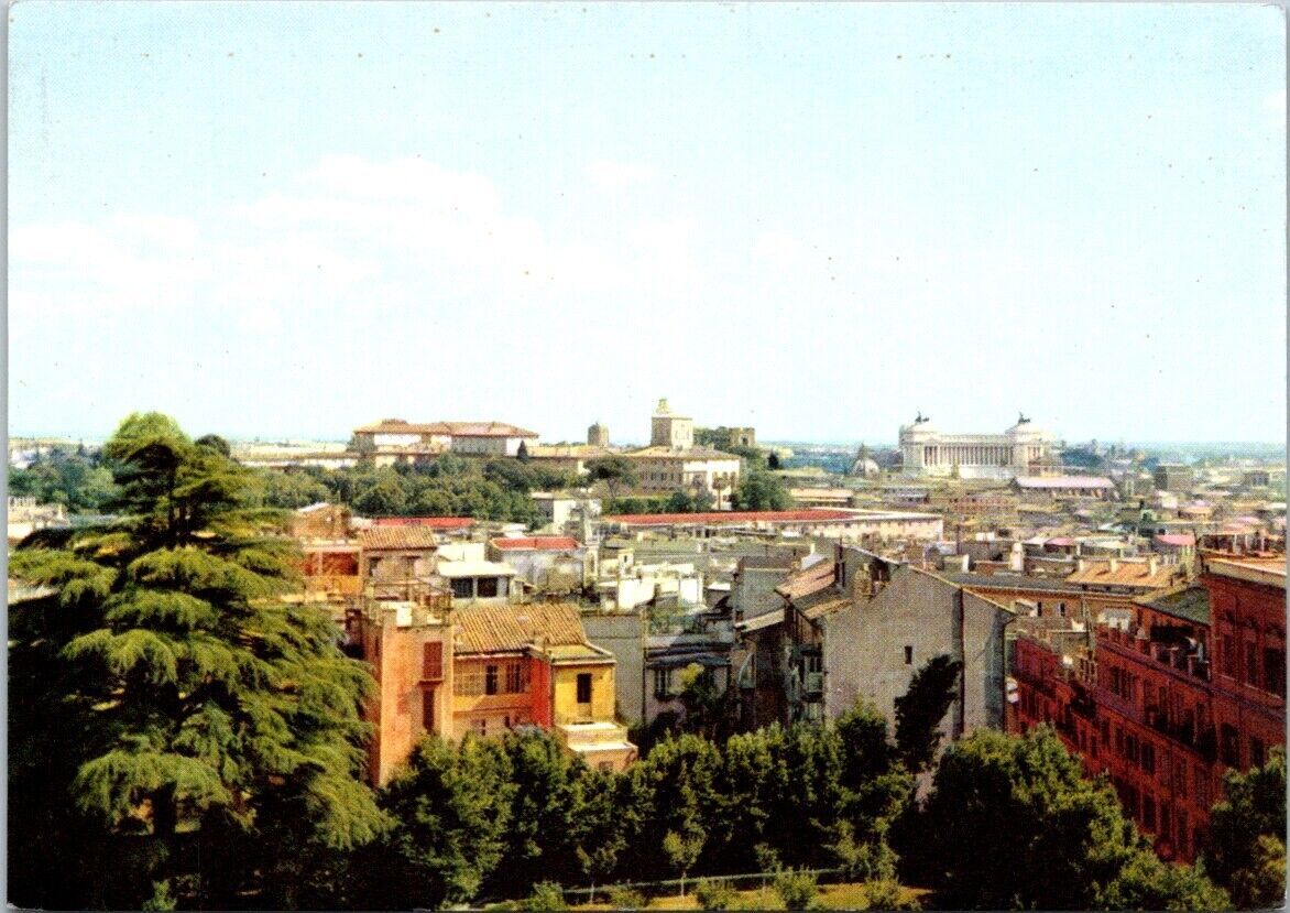 Vintage Postcard Luxury 5 Star Hotel Eden Rome Italy Unposted