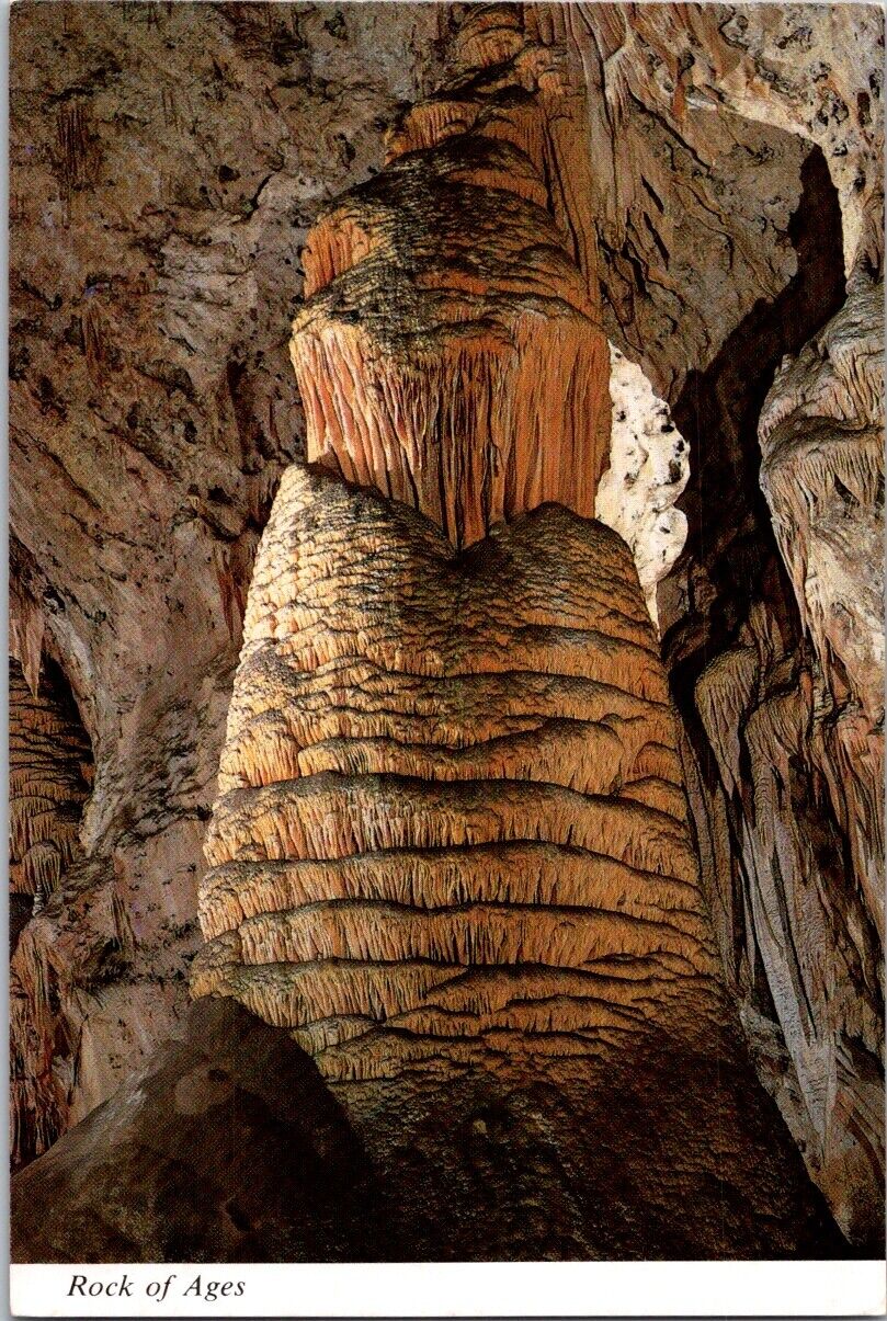 Vintage Postcard Rock Of Ages Carlsbad Caverns National Park New Mexico Unposted