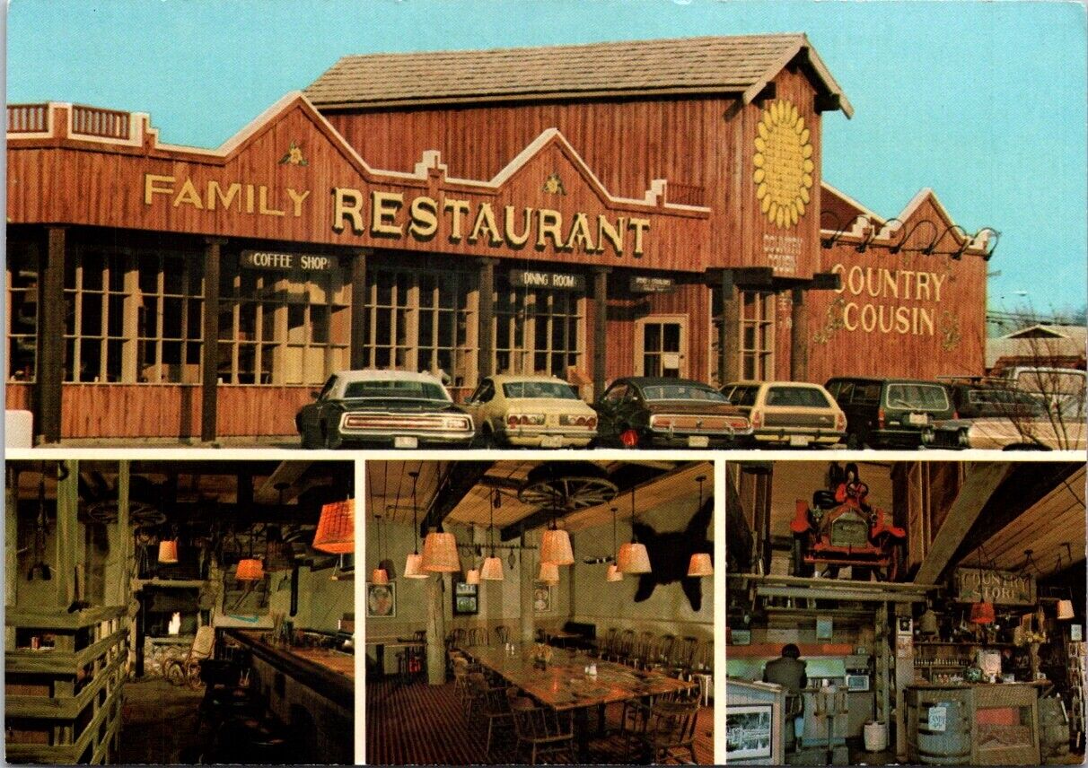 Vintage Postcard Country Cousin Restaurant Centralia Washington United States