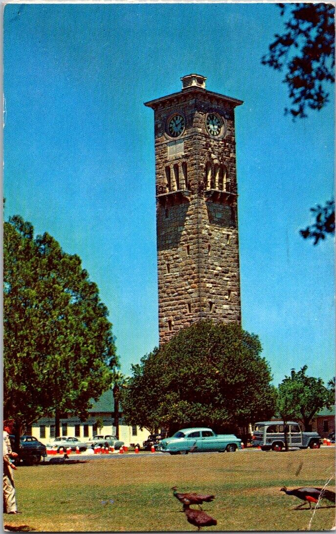 Vintage Postcard The Quadrangle Fort Sam Houston Texas United States Posted