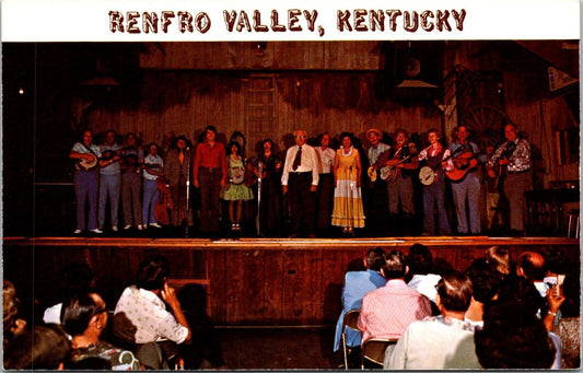 Postcard Renfro Valley Kentucky Barn Dance