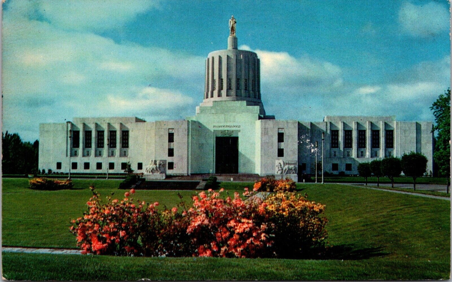 Postcard Salem Oregon State Capitol Building