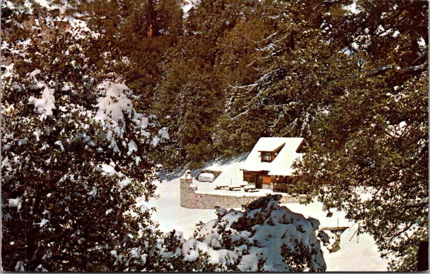 Postcard Crystal Lake Resort Angeles National Forest