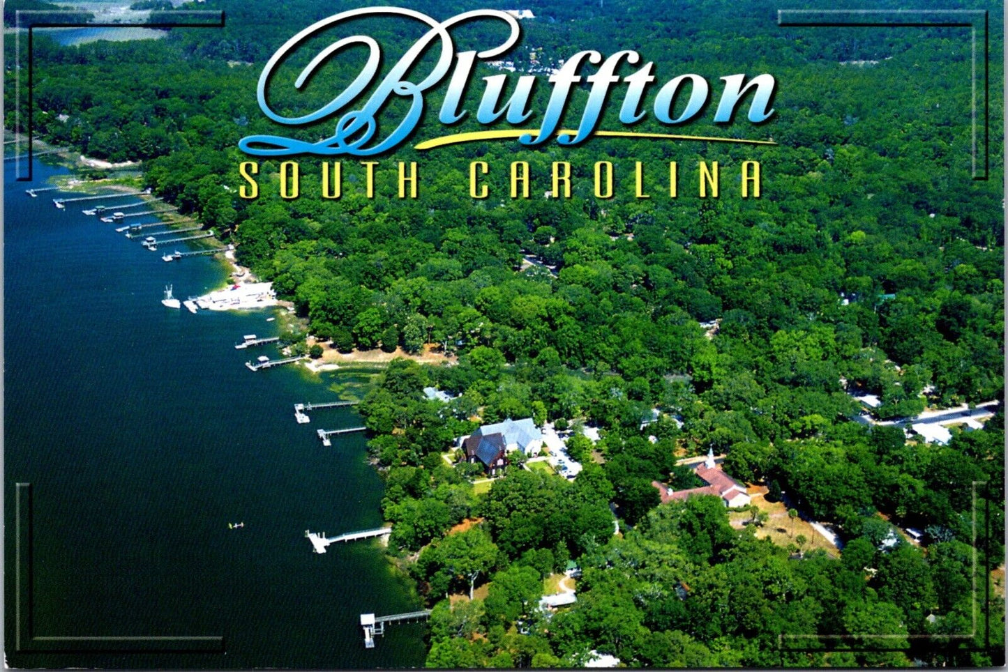 Postcard Post Card Bluffton South Carolina May River