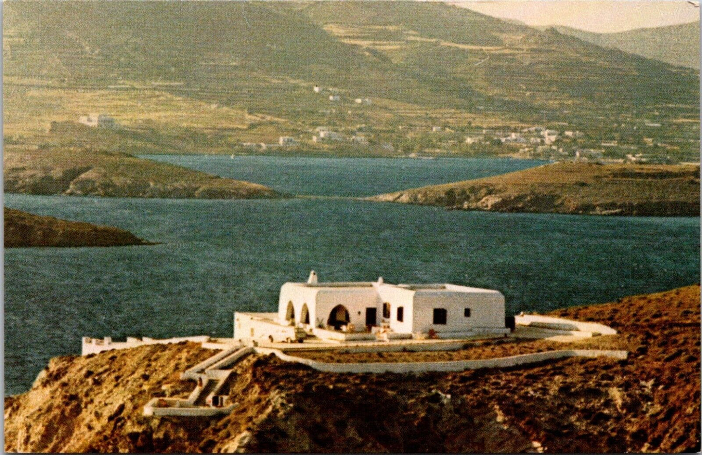 Postcard Island Syros Greece Villa Fili Tou Anemou