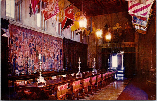 Postcard Hearst Castle San Simeon California