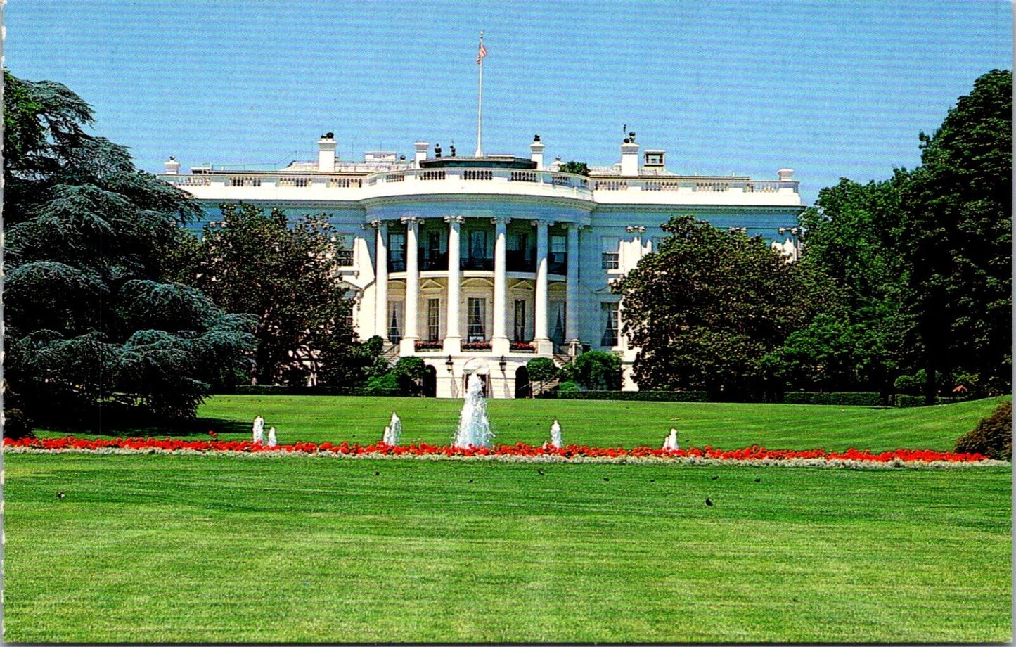 Postcard The White House USA