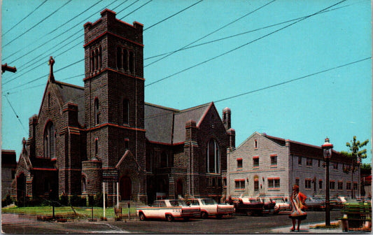 Postcard Church Of Our Lady R.C Star Of The Sea Cape May New Jersey