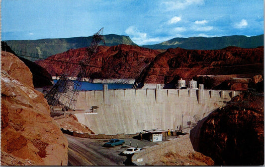 Postcard Hoover Damn & Lake Mead