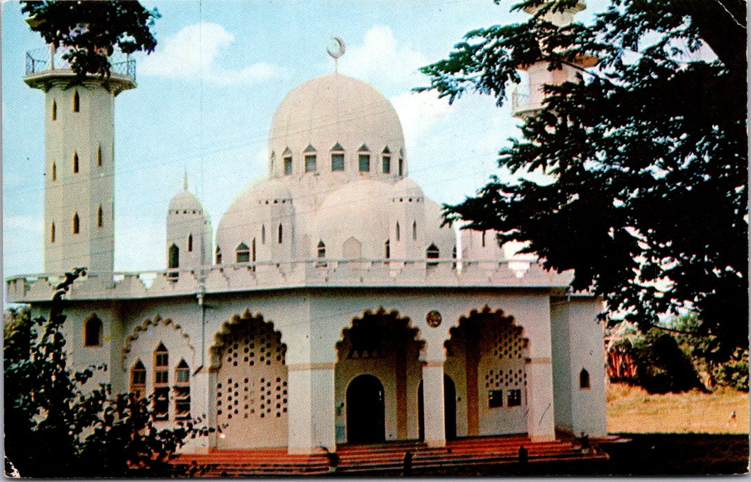 Vintage Postcard The Jinnah Mosque Erected In Memory Of Founder Of Pakistan