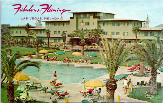 Vintage Postcard Fabulous Flamingo Las Vegas Nevada United States Unposted